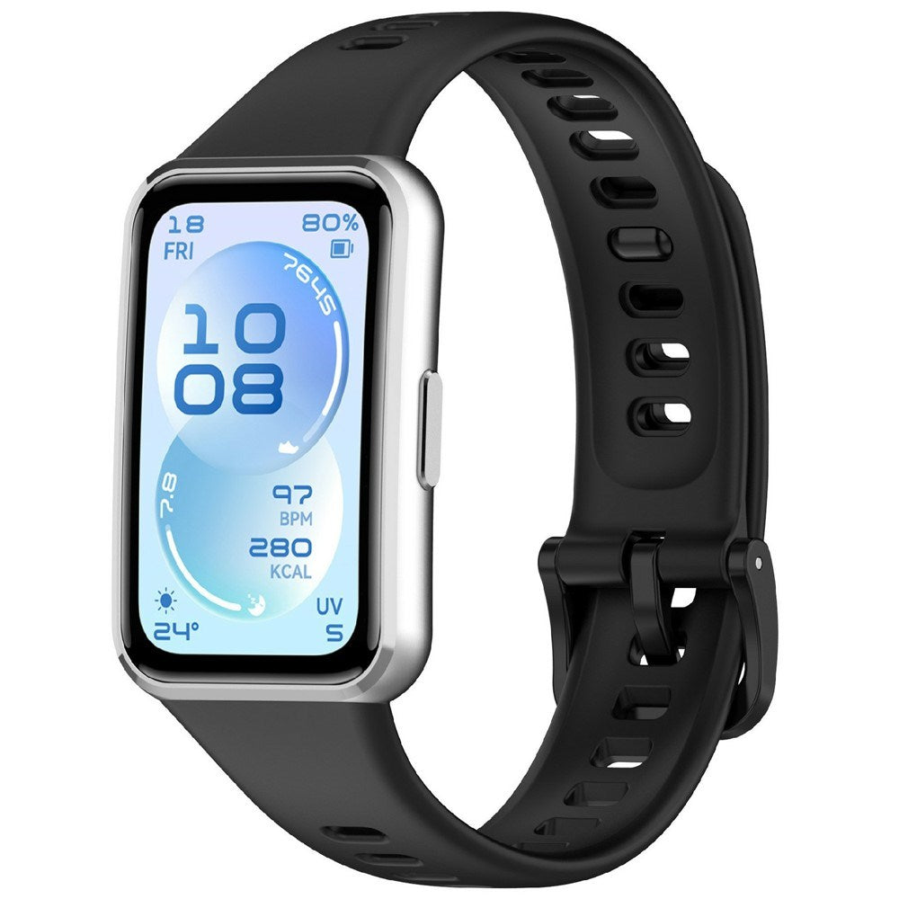 Huawei Band 11 / 11 Pro EIDERWOOD Silikonrem - Svart