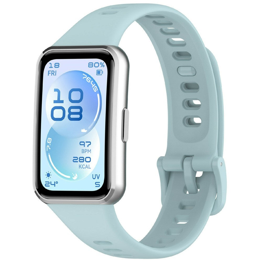 Huawei Band 11 / 11 Pro EIDERWOOD Silikonrem - Lys Blå
