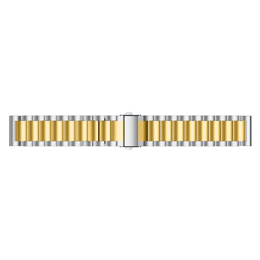 Universell Smartklokke (20mm) Rustfritt Stål Rem - Sølv / Gull