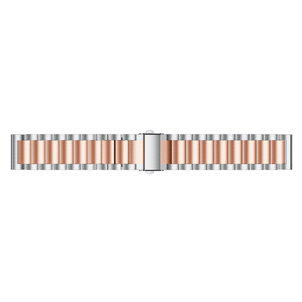Universell Smartklokke (20mm) Rustfritt Stål Rem - Sølv / Rose Gold