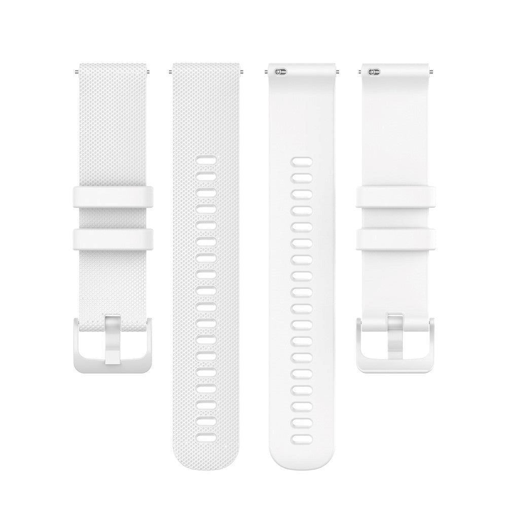 Smartwatch Universal Silikone Rem (20mm) - Hvit