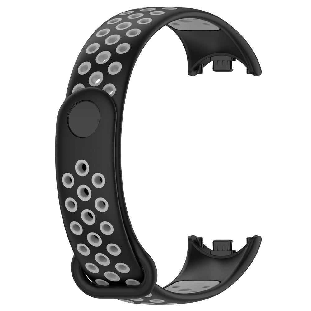 Xiaomi Smart Band 10 / 9 / 8 / NFC Silikon Klokkereim - Svart / Grå