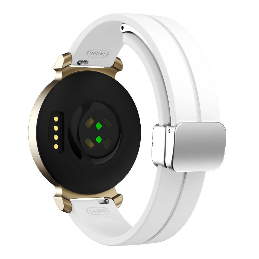 Garmin Lily 2 EIDERWOOD Magnetisk Silikonreim - Hvit