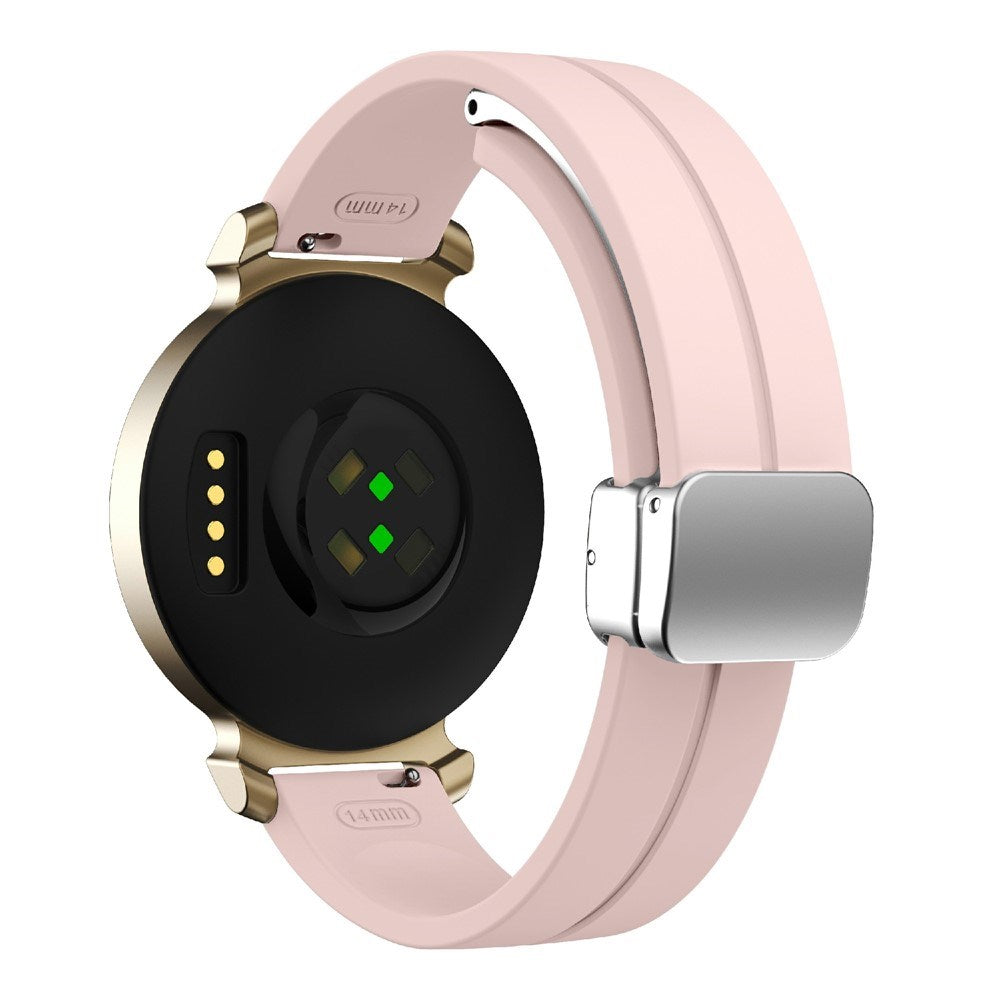 Garmin Lily 2 EIDERWOOD Magnetisk Silikonreim - Rosa