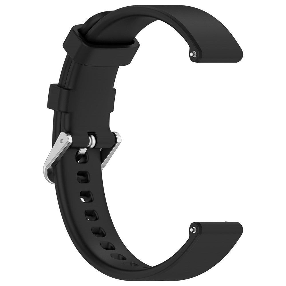 EIDERWOOD Garmin Lily 2 Silikonrem med Metallspenne - Svart