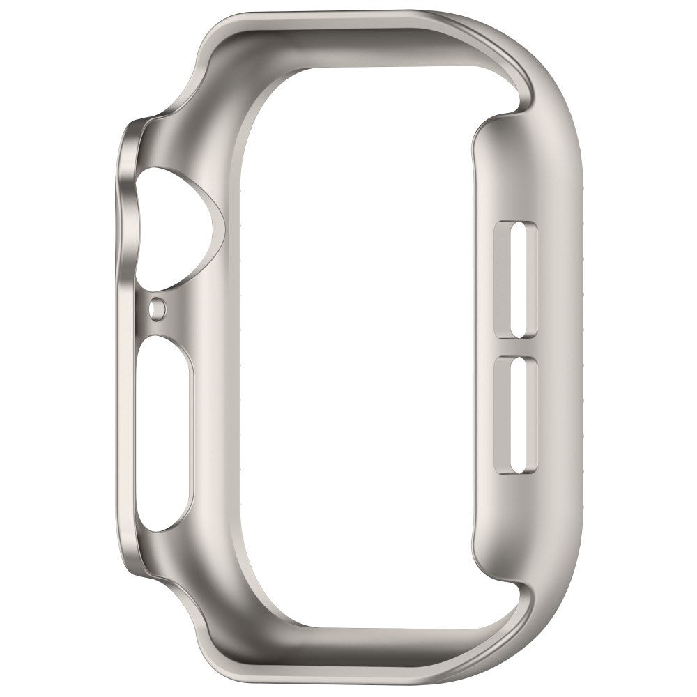Apple Watch 11 / 10 (42mm) Hard Plast Deksel - Grå / Rhinsten