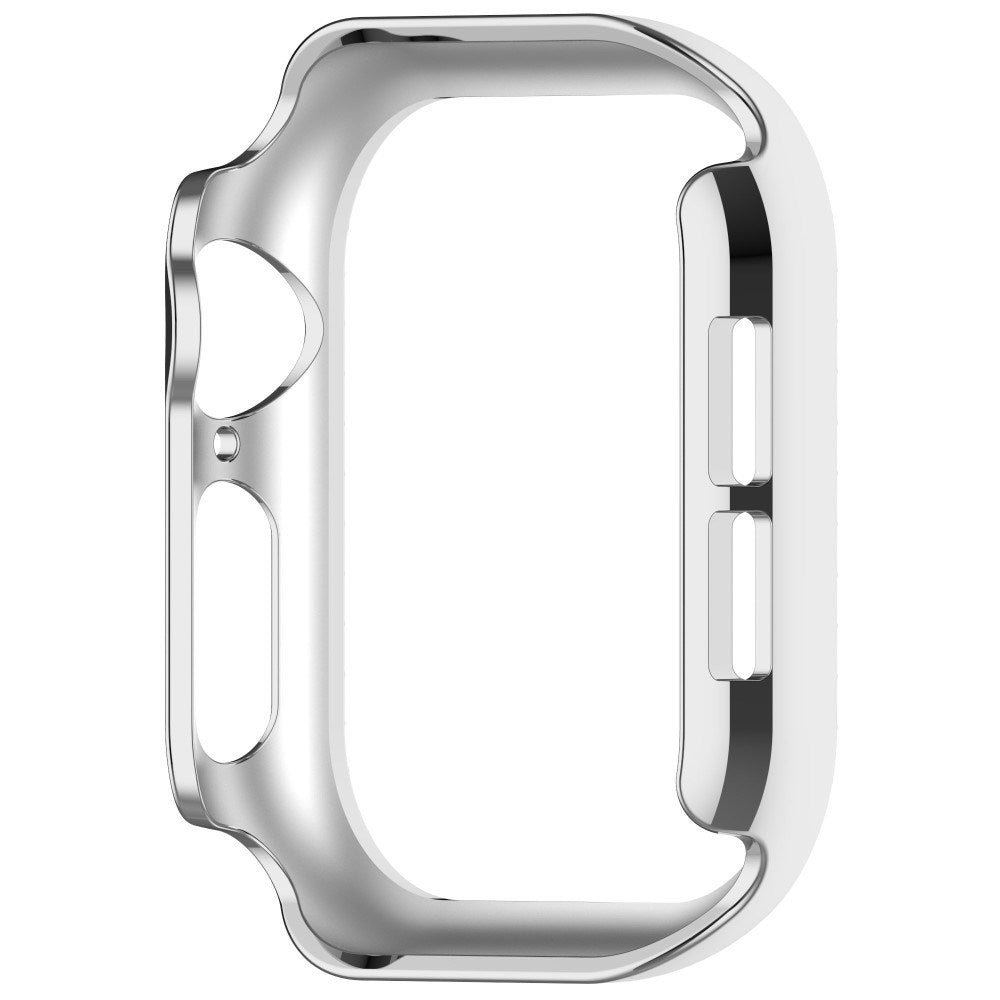 Apple Watch 11 / 10 (46mm) Hard Plast Deksel - Sølv / Rhinsten