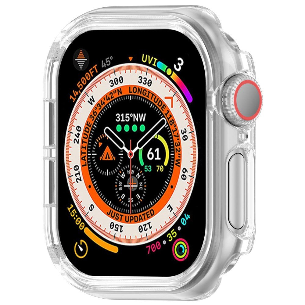 Apple Watch 11 / 10 (42mm) Hardt Plast Deksel - Gjennomsiktig