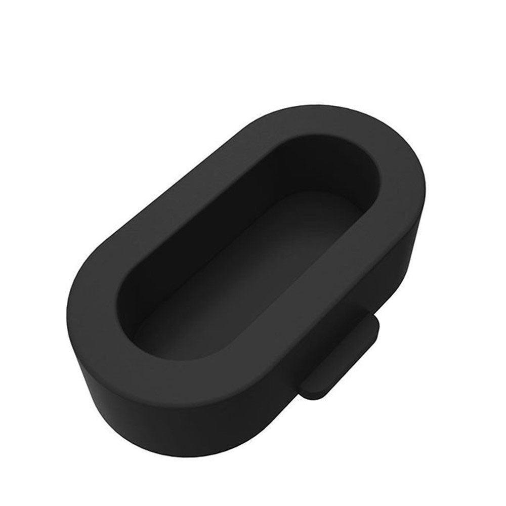 Universell Silikon Støvbeskytter til Garmin Smartwatch – 10 stk – Svart
