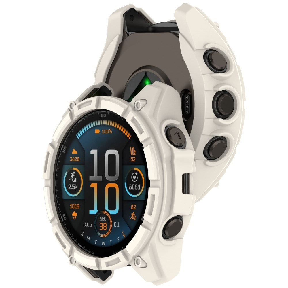Garmin Tactix 8 Solar (51mm) Bumper Plast Deksel - Hvit