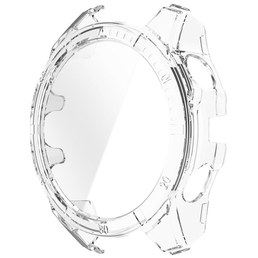 Garmin Tactix 8 AMOLED (51mm) Hardt Plast Deksel m. Beskyttelsesglass - Gjennomsiktig