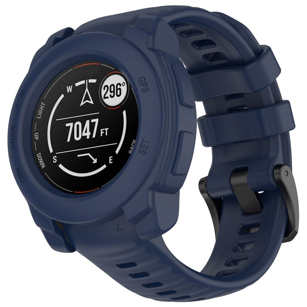 Garmin Instinct E (40mm) Bumper Silikon Deksel - Blå