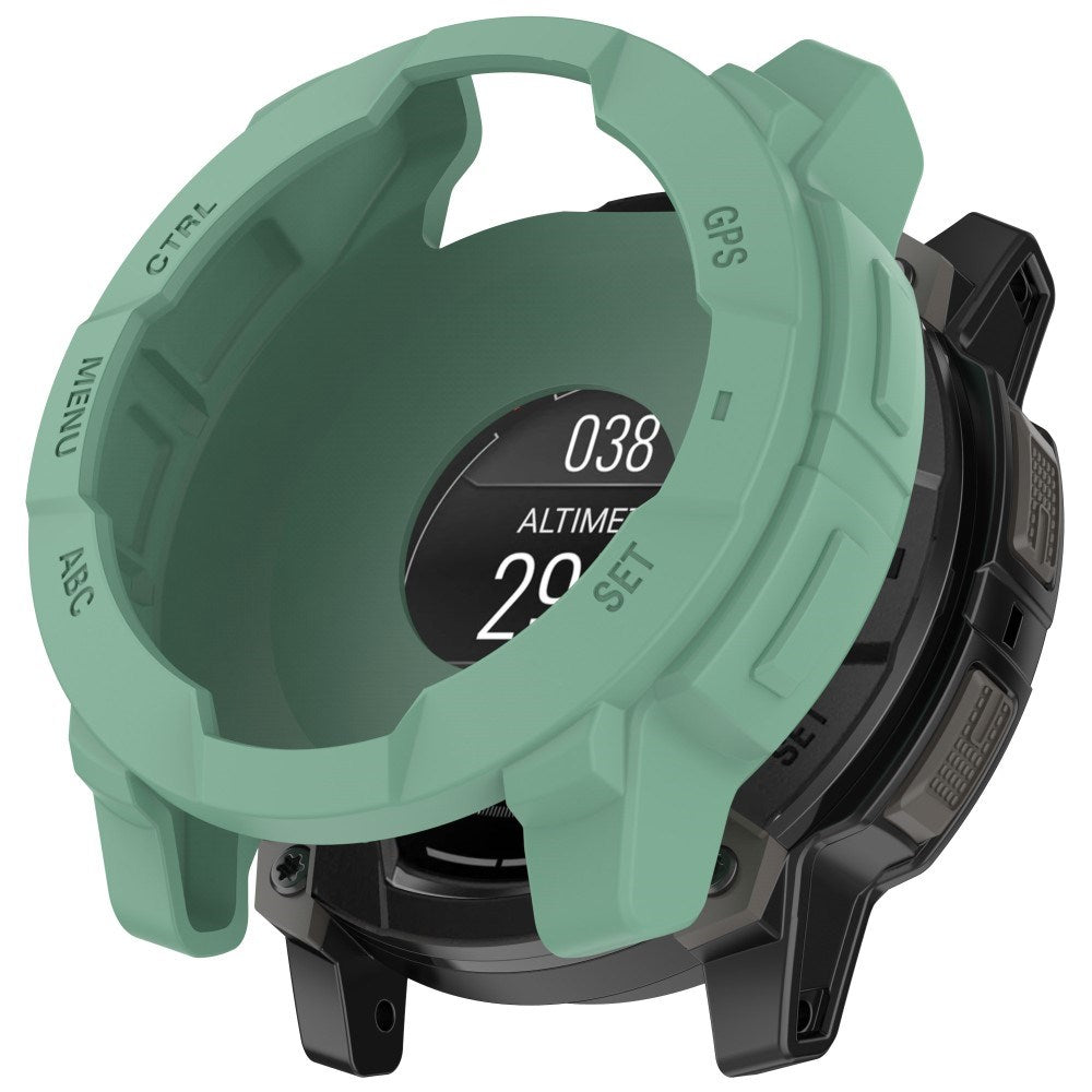 Garmin Instinct E (45mm) Bumper Silikon Deksel - Grønn