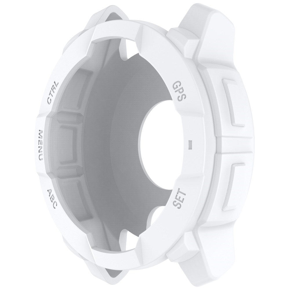 Garmin Instinct 3 AMOLED / Solar (50mm) Bumper Silikon Deksel - Hvit