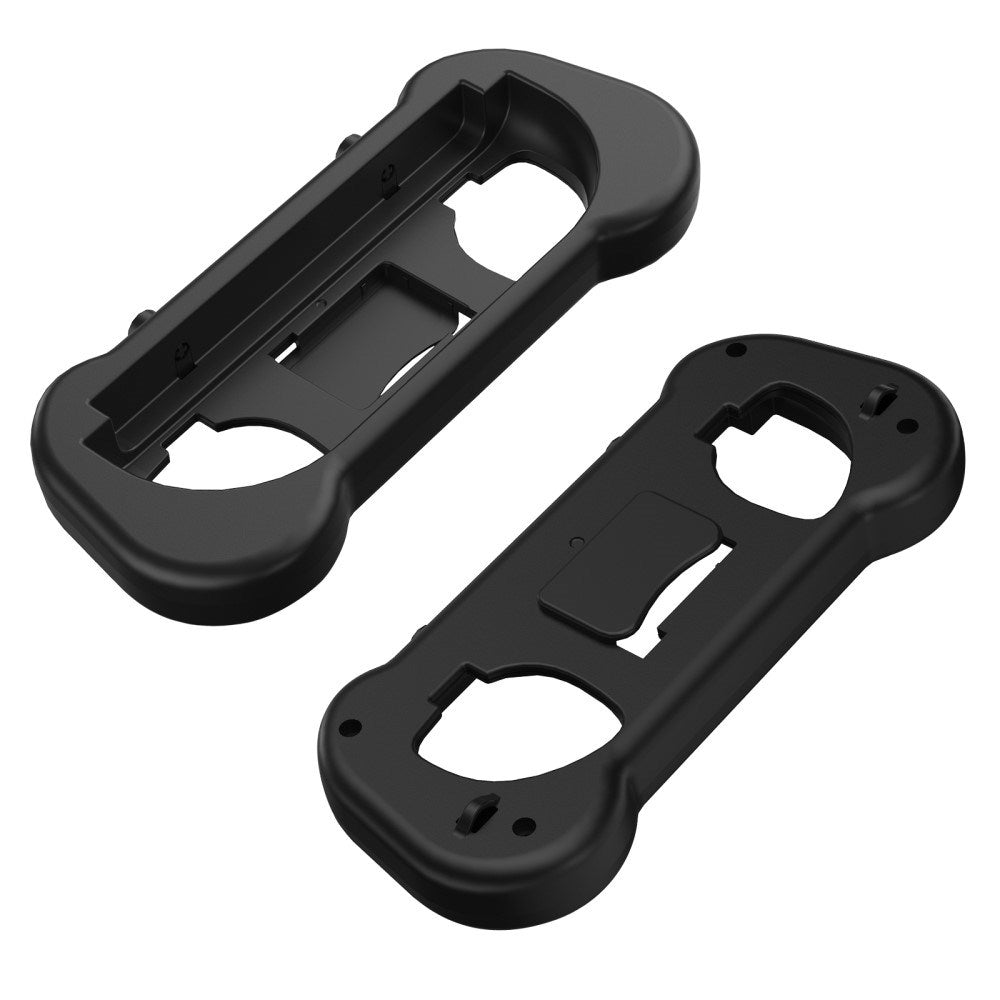 Ergonomisk Holder for Nintendo Switch 2 Kontroller - 2 stk - Svart