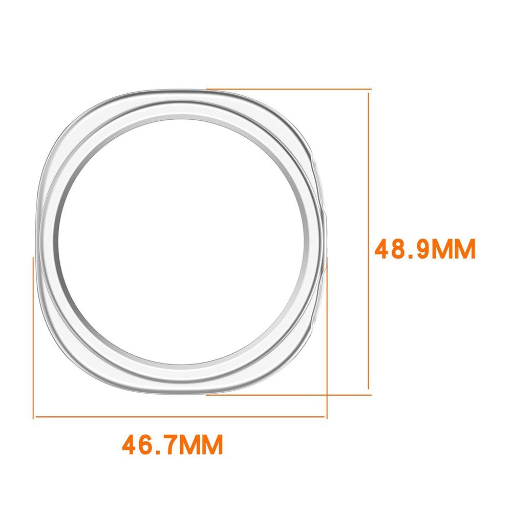 Samsung Galaxy Watch 8 (44 mm) Semi-Enclosed Hard Plast Deksel – Svart