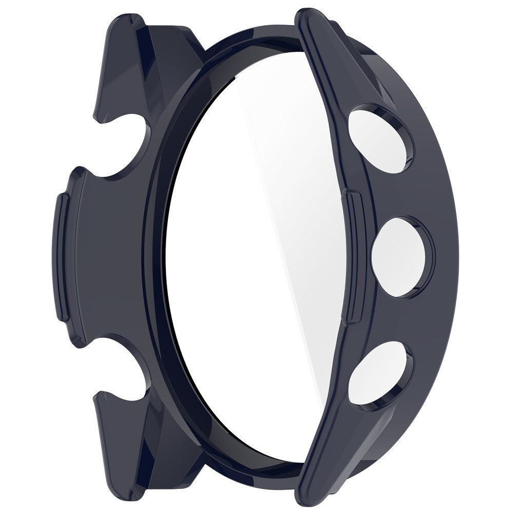 Garmin Forerunner 570 (47mm) Deksel med Skjermbeskytter i Herdet Glass - Blå