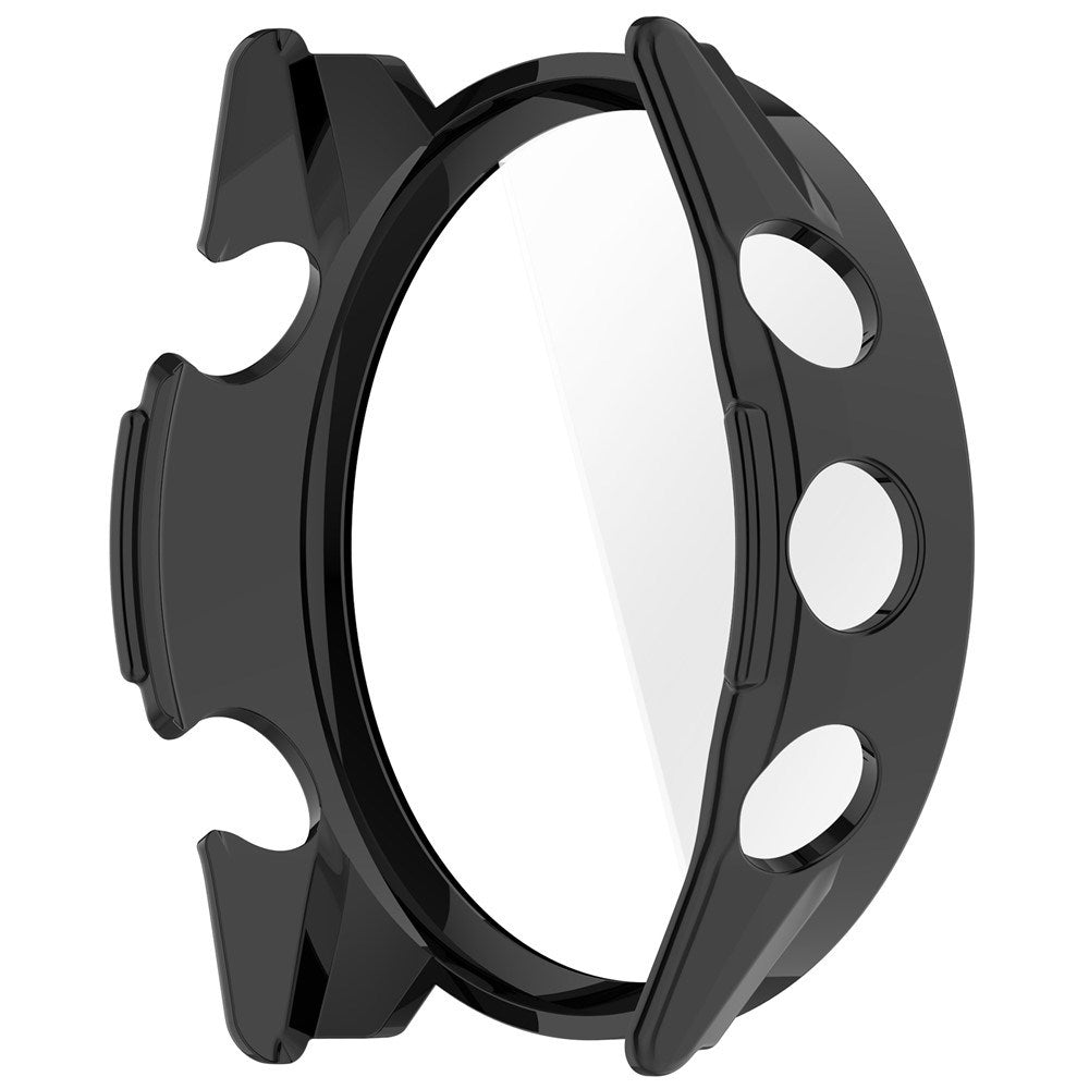 Garmin Forerunner 570 (42mm) Deksel med Skjermbeskytter i Herdet Glass - Svart