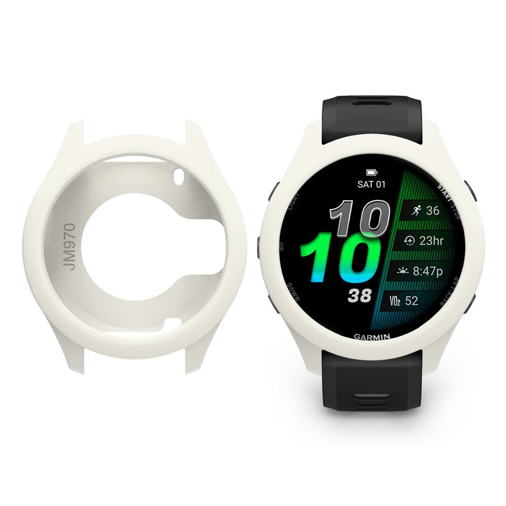 Garmin Forerunner 970 Bumper Silikon Deksel – Hvit