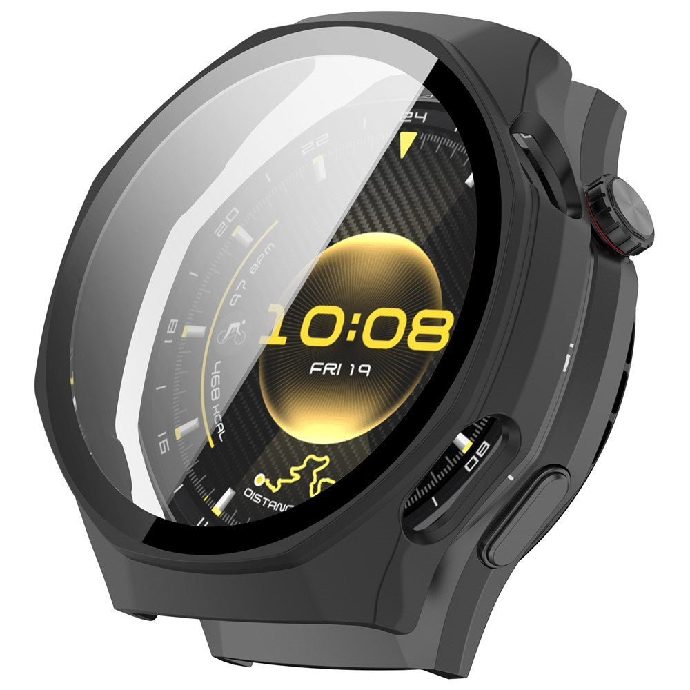 Huawei Watch GT 6 Pro (46 mm) Deksel med Innebygd Skjermbeskytter - Matt Svart