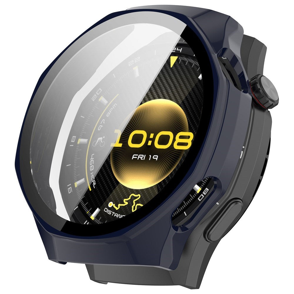 Huawei Watch GT 6 Pro (46 mm) Deksel med Innebygd Skjermbeskytter - Mørk Blå
