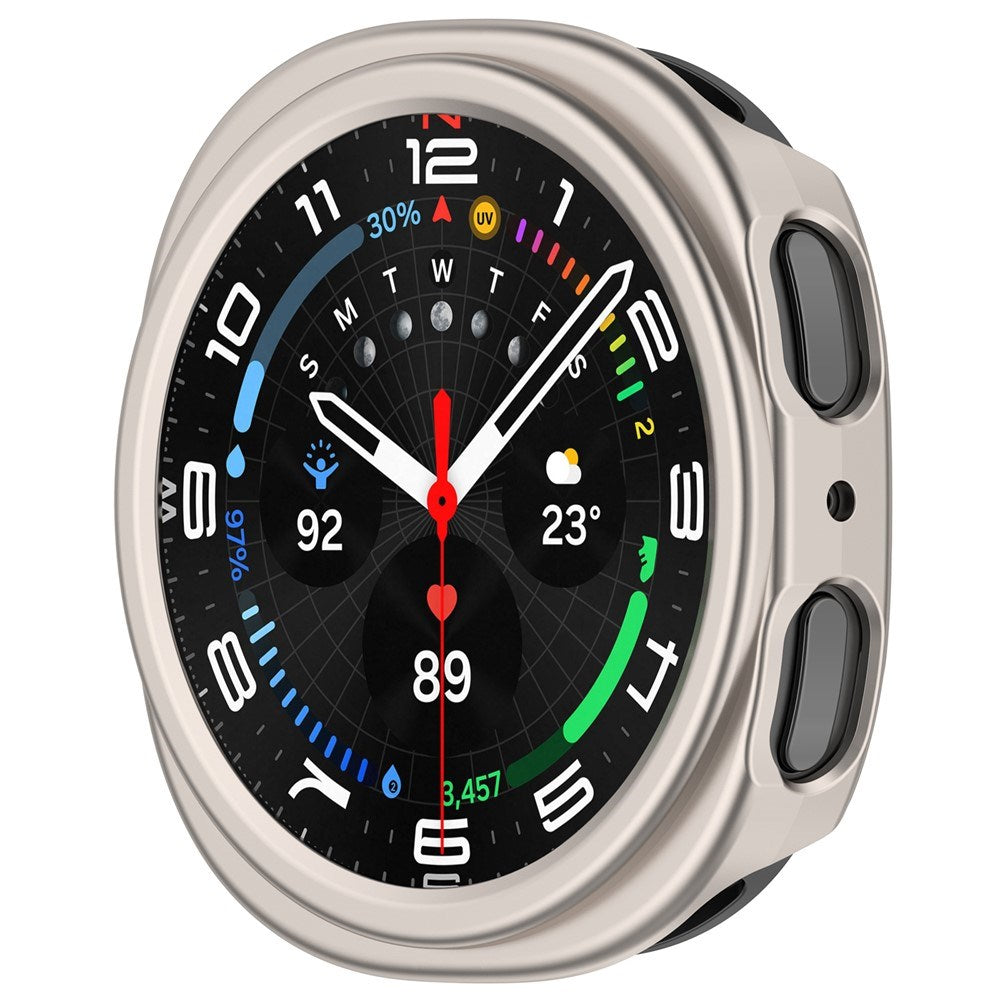 Samsung Galaxy Watch 9 (44mm) Hard Plast Deksel - Starlight