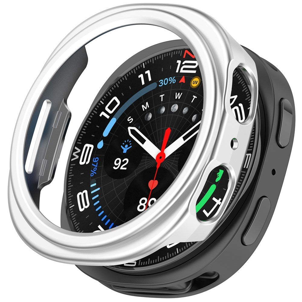 Samsung Galaxy Watch 9 (44mm) Hard Plast Deksel - Sølv