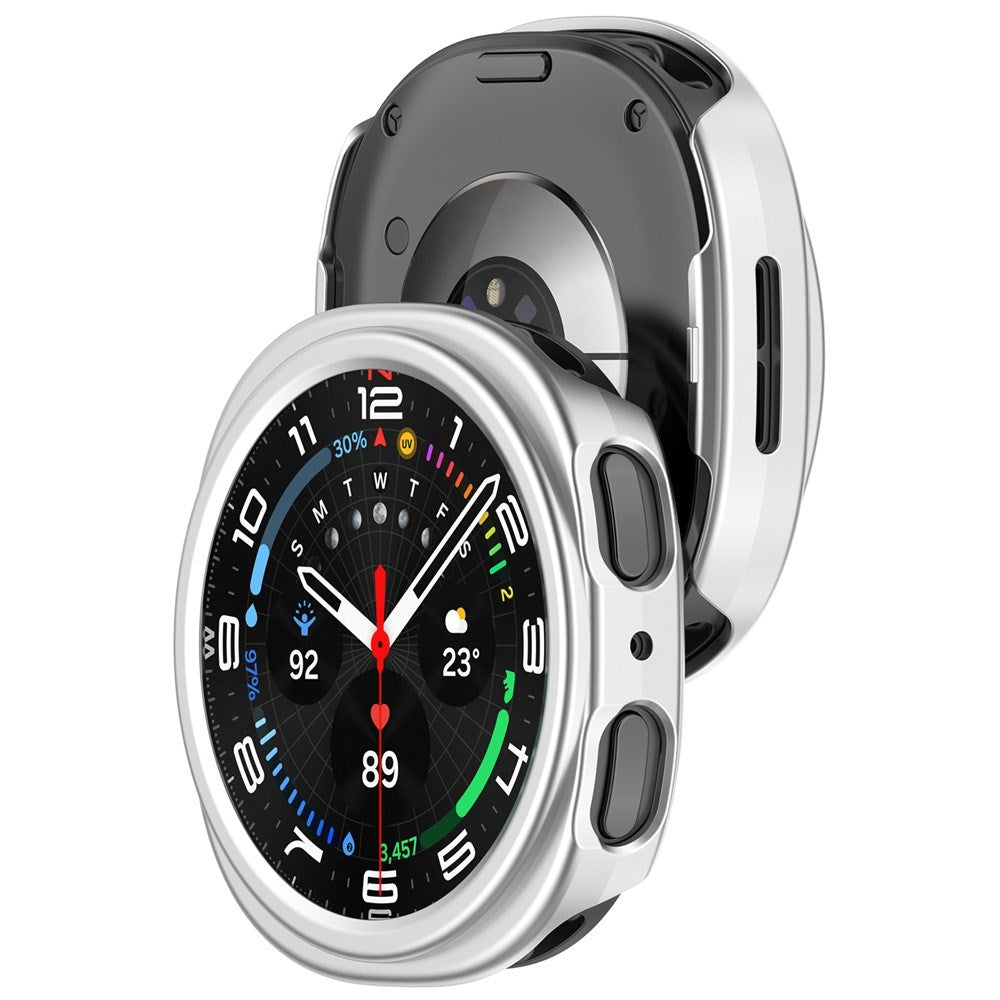 Samsung Galaxy Watch 9 (44mm) Hard Plast Deksel - Sølv