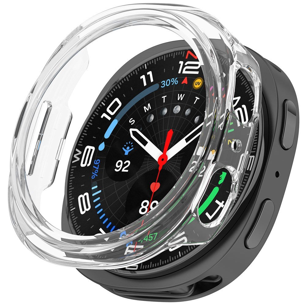 Samsung Galaxy Watch 9 (40mm) Hard Plast Deksel - Gjennomsiktig