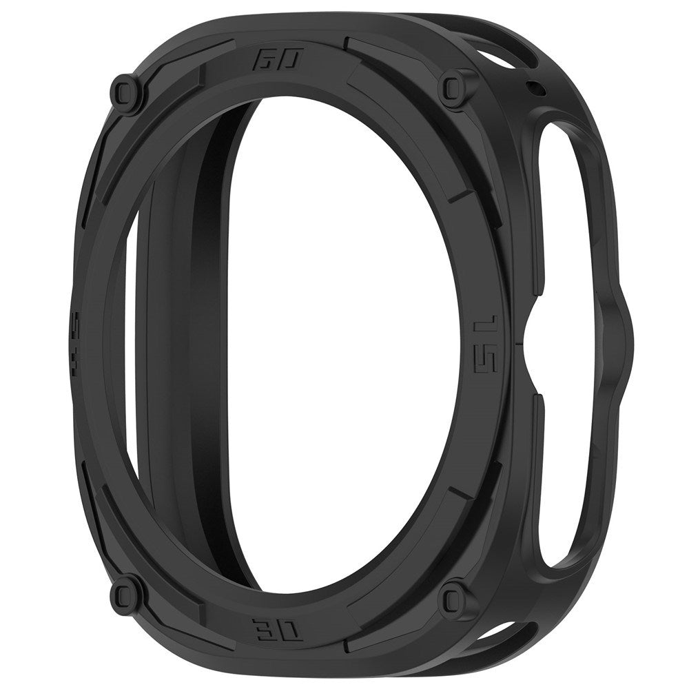 Samsung Galaxy Watch Ultra 2 (47mm) Fleksibelt Plast Armor Deksel - Svart