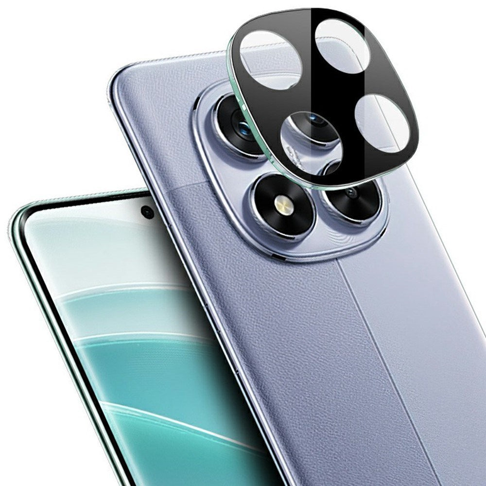 IMAK Xiaomi Redmi Note 14 Pro (5G) / Poco X7 Beskyttelsesglass til Kameralinse - Gjennomsiktig / Svart