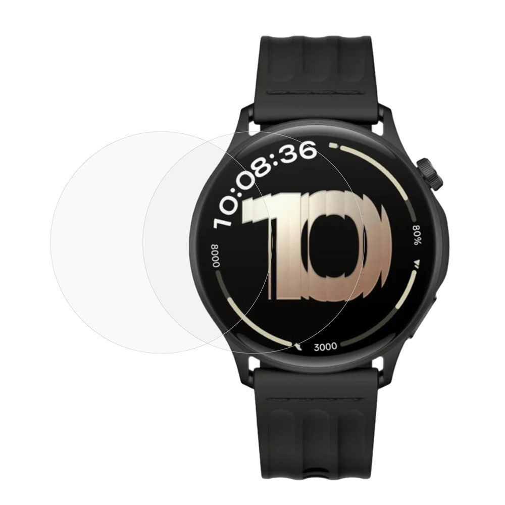 OnePlus Watch Lite Beskyttelsesfilm - 2 stk - Gjennomsiktig