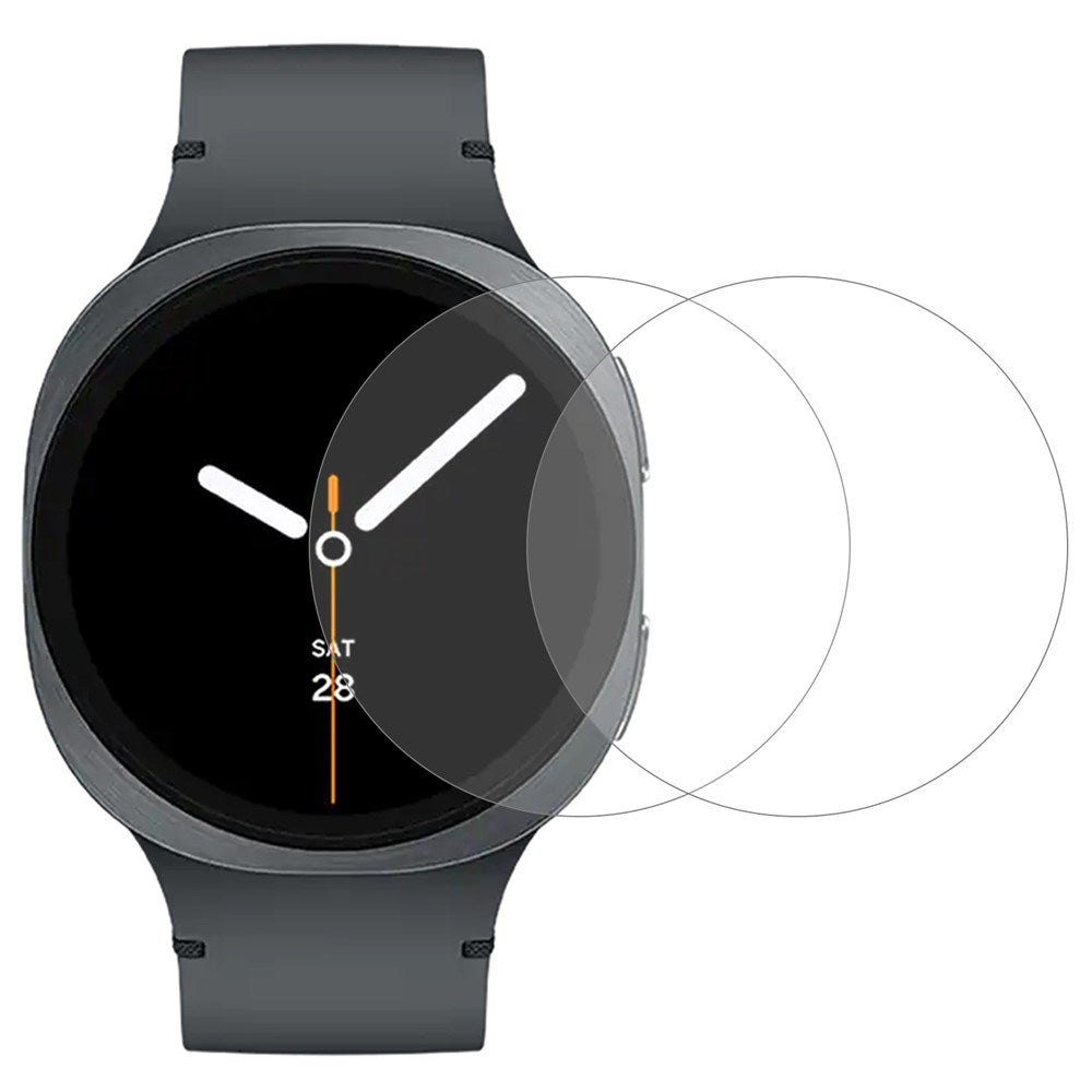 Samsung Galaxy Watch 9 (40mm) Herdet Skjermbeskyttelsesglass - 2 stk - Gjennomsiktig
