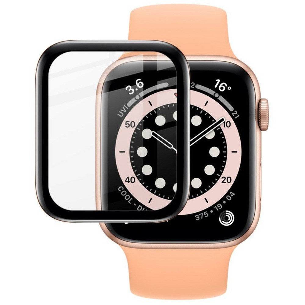 Apple Watch SE / 6 / 5 / 4 (40mm) IMAK Skjermbeskyttelsesglass - Gjennomsiktig / Svart