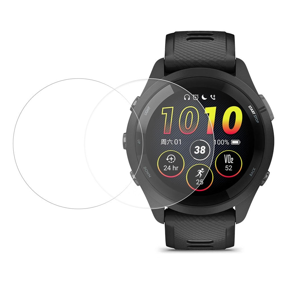 Garmin Forerunner 265 Skjermbeskytter - 2 stk Gjennomsiktig