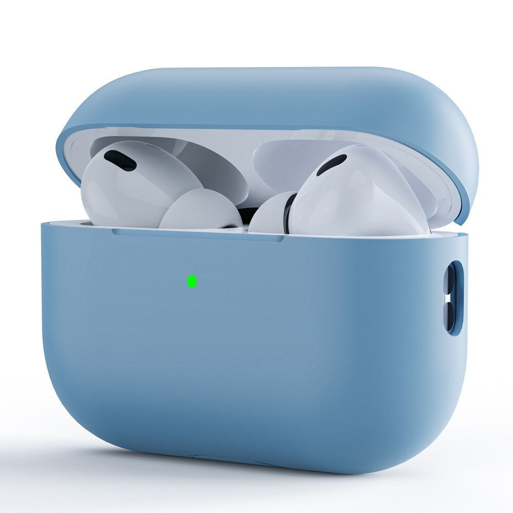 Apple AirPods Pro (2. Gen.) Todelt Silikon Deksel – Lys Blå