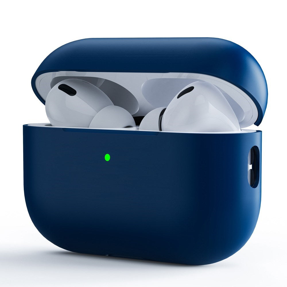 Apple AirPods Pro (2. Gen.) Todelt Silikon Deksel – Mørk Blå