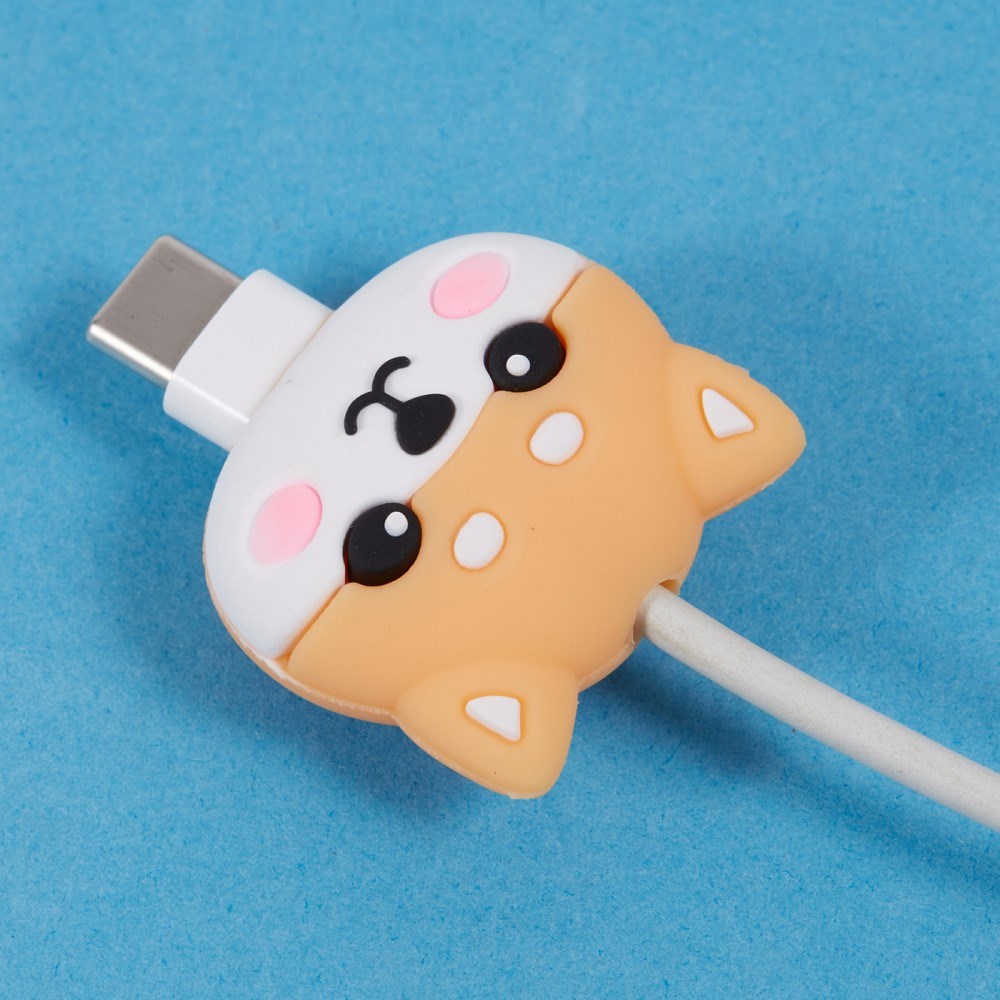 Kabelbeskytter for USB-C Kabel - Hund