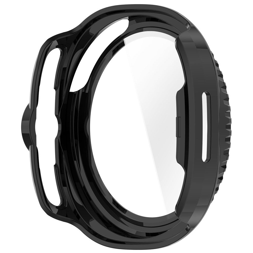 Samsung Galaxy Watch 8 Classic (46 mm) Hard Plast Deksel med Innebygd Skjermbeskytter - Svart