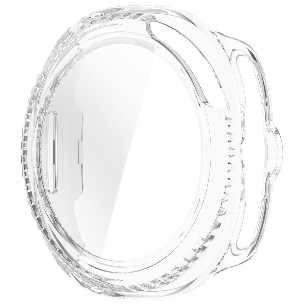 Samsung Galaxy Watch 8 Classic (46 mm) Hard Plast Deksel med Innebygd Skjermbeskytter - Gjennomsiktig