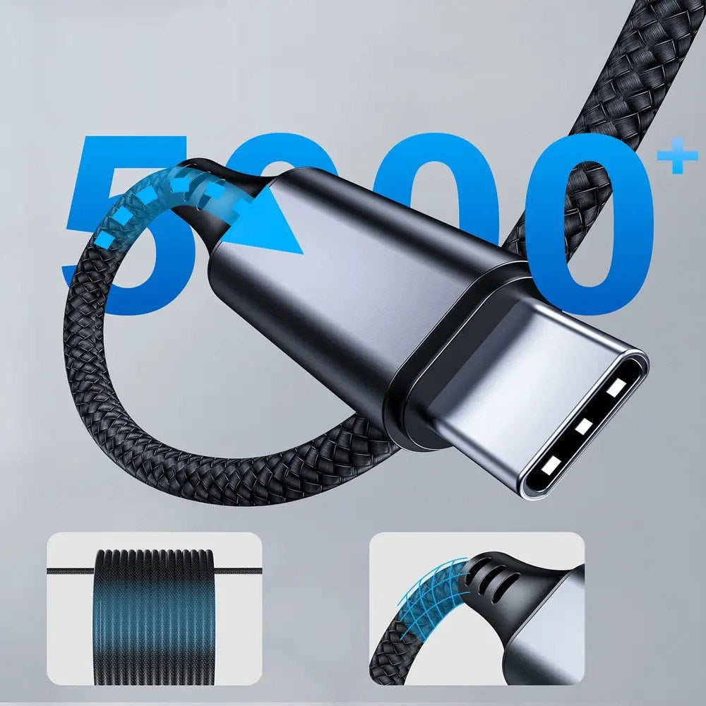 Choetech AUX006 USB-C til 3.5mm Minijack Kabel - 1m - Svart