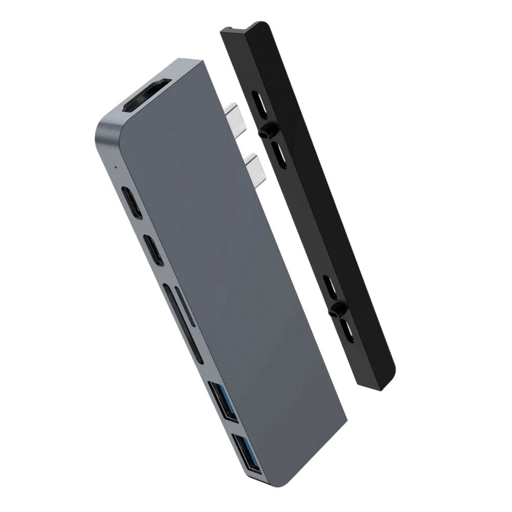 Hyper HyperDrive Duo 7-i-2 USB-C Hub - Grå