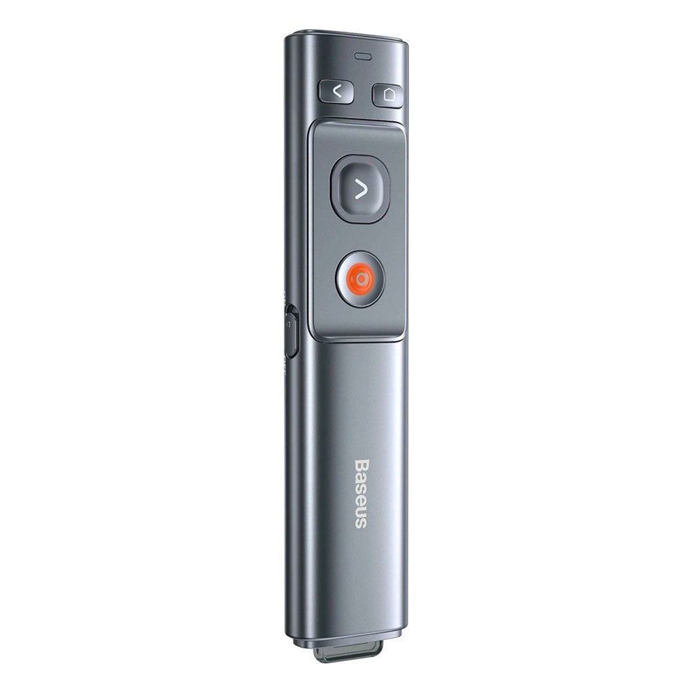Baseus Batteridrevet Laserpeker - USB-C / USB-A - Grå