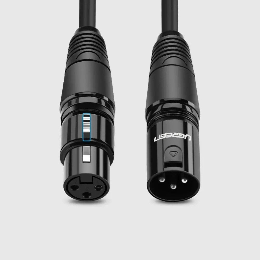 UGREEN XLR til XLR Kabel - 2m - Svart