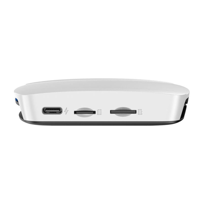 Carlinkit Tbox UHD Trådløs Adapter til Apple CarPlay & Android Auto - USB-A - Hvit