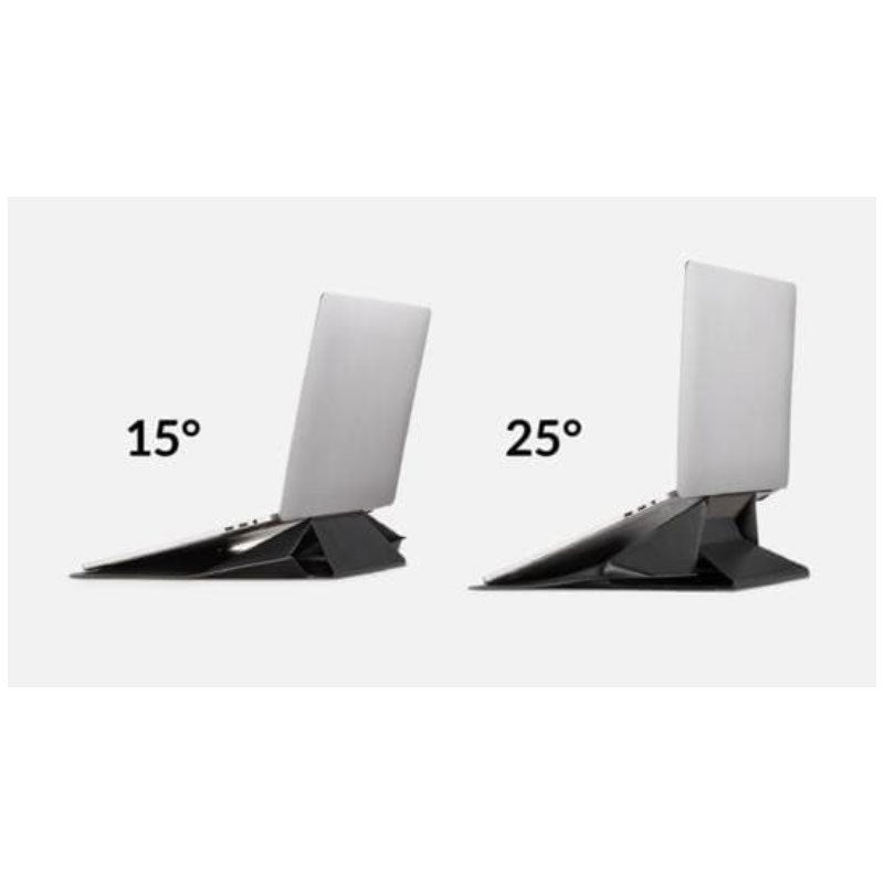 MOFT Kunstskinn Laptop-Veske & Stativ – 15–16" – Svart