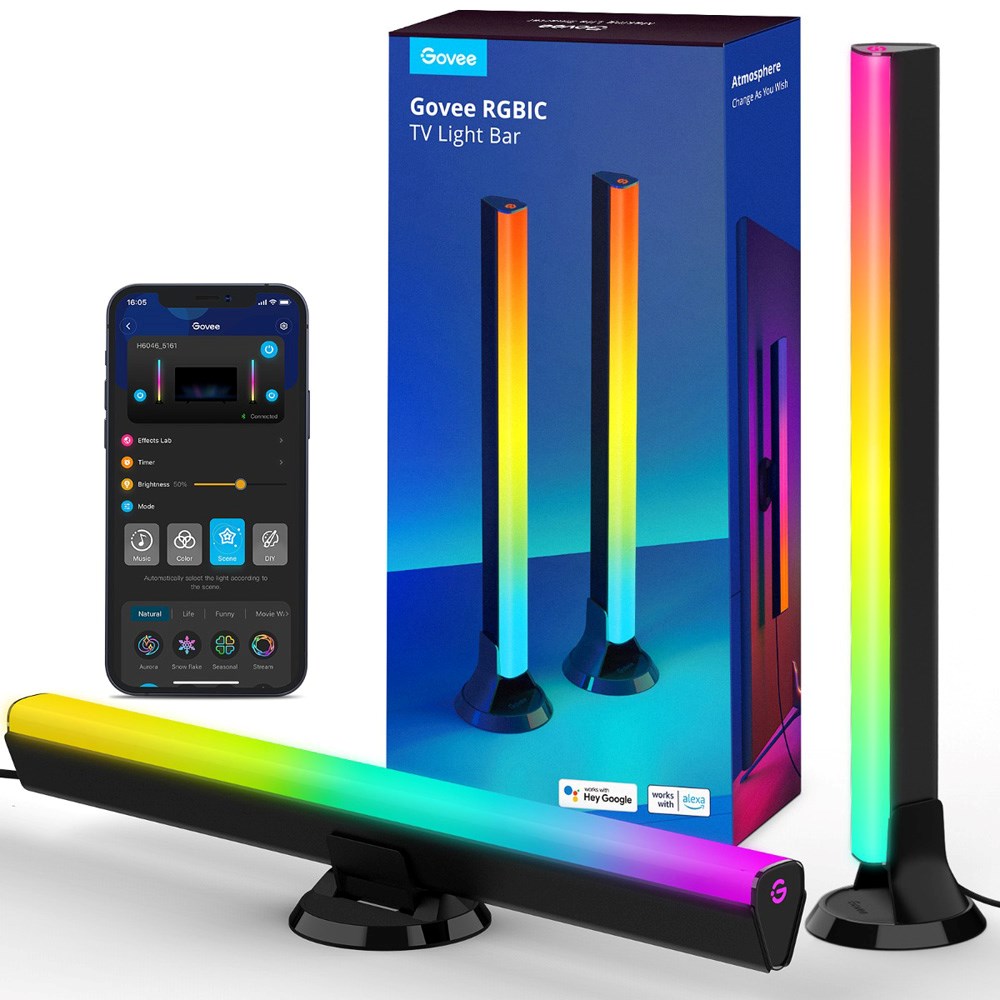 Govee Flow Plus TV Light Bars 40 - 70" - Svart