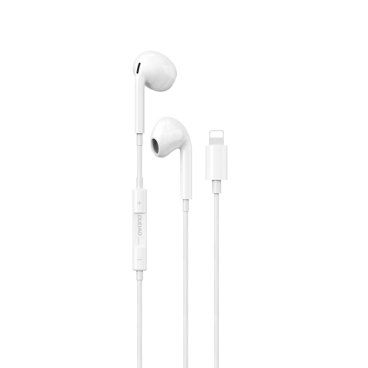 In-ear Hodetelefoner Dudao med Lightning - Hvit