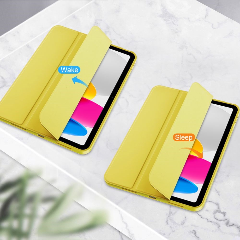 Tech-Protect iPad 11" (2025) / iPad 10.9" (2024/2022) SC Deksel m. Apple Pencil Holder - Gul