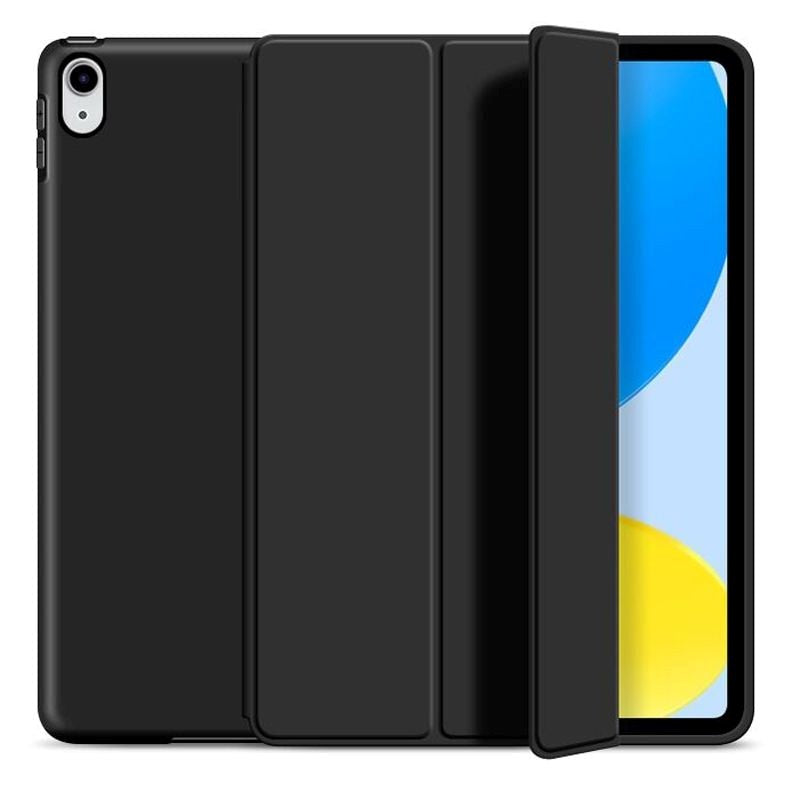 iPad 11" (2025) / iPad 10.9" (2024/2022) Tech-Protect Smartcase Deksel Tri-fold - Svart